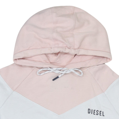 Womens UK Size S Diesel Multicoloured Pullover Hoodie
