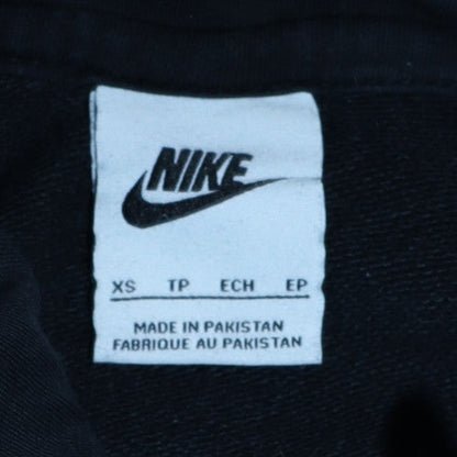 Mens UK Size XS Nike Black Pullover Hoodie