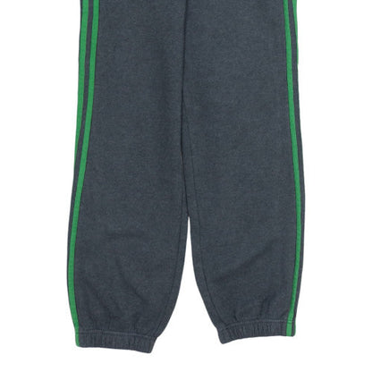 Adidas Boys Grey Jogger Trousers 13-14 Years Fleece Comfort Sportswear