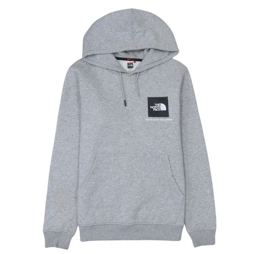 Mens UK Size S The North Face Grey Pullover Hoodie