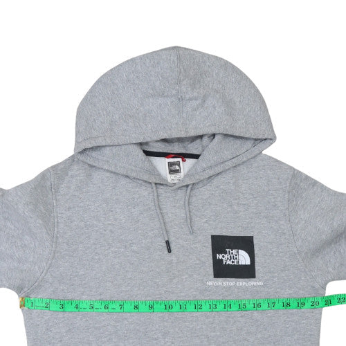 Mens UK Size S The North Face Grey Pullover Hoodie
