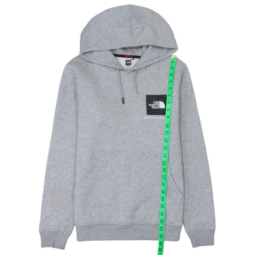 Mens UK Size S The North Face Grey Pullover Hoodie