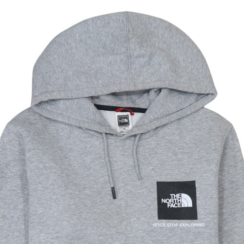 Mens UK Size S The North Face Grey Pullover Hoodie