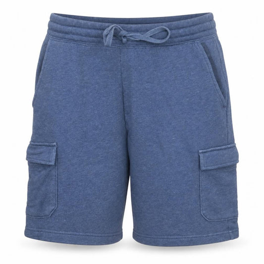 GAP Men Blue M Cargo Jersey Shorts Elastic Waist Casual Summer