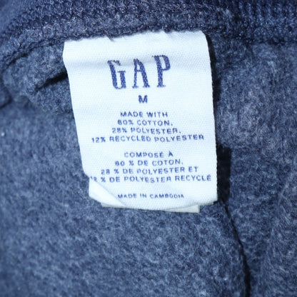 GAP Men Blue M Cargo Jersey Shorts Elastic Waist Casual Summer