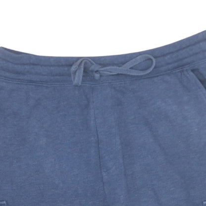 GAP Men Blue M Cargo Jersey Shorts Elastic Waist Casual Summer