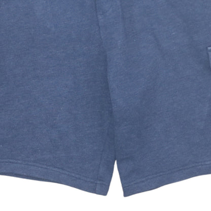 GAP Men Blue M Cargo Jersey Shorts Elastic Waist Casual Summer