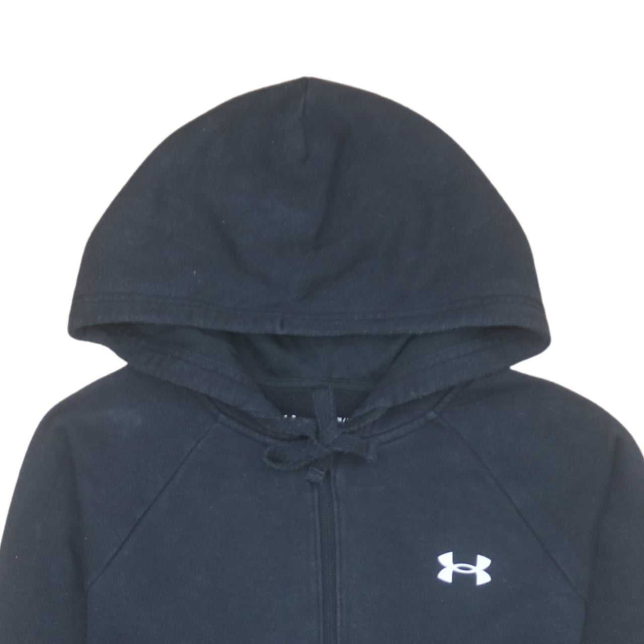 Mens UK Size S Under Armour Black Full Zip Hoodie