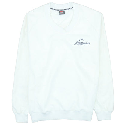 Mens UK Size L Canterbury White Pullover Sweatshirt