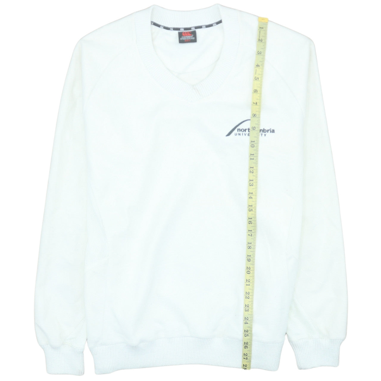 Mens UK Size L Canterbury White Pullover Sweatshirt