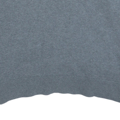 Tommy Hilfiger Men's Grey 2XL V-Neck Cotton Jumper