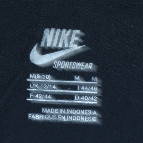 Womens UK Size M Nike Grey Full Zip Sweatshirt