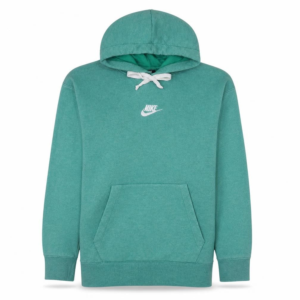 Womens UK Size S Nike Green Pullover Hoodie
