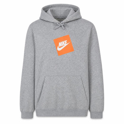 Mens UK Size L Nike Grey Pullover Hoodie