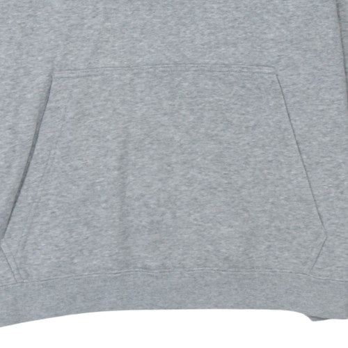 Mens UK Size L Nike Grey Pullover Hoodie
