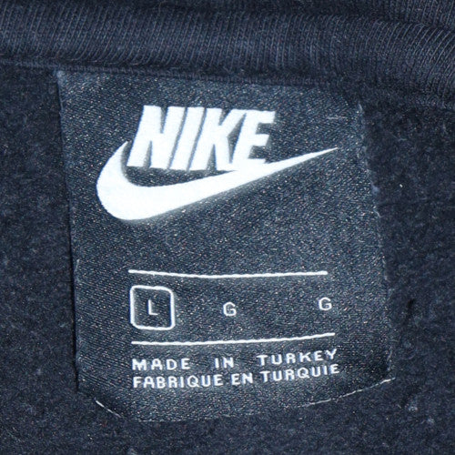 Mens UK Size L Nike Black Pullover Hoodie