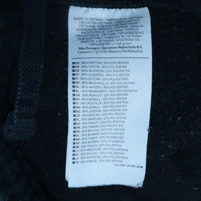 Nike Womens Black XS Jogger Sweatpants 80% Cotton 20% Polyester