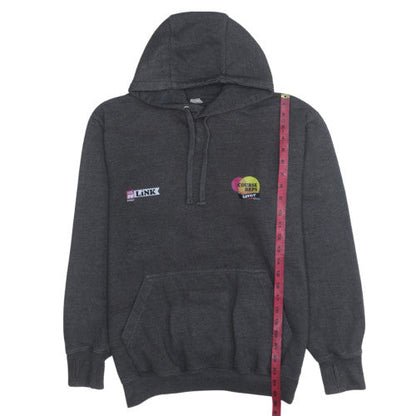 Womens UK Size M AWDis Grey Pullover Hoodie