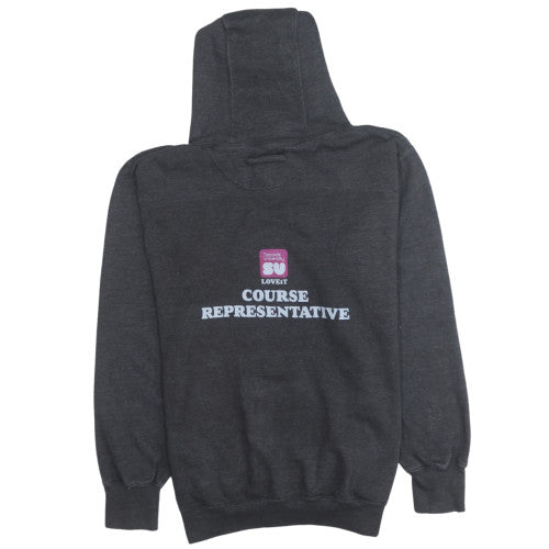 Womens UK Size M AWDis Grey Pullover Hoodie