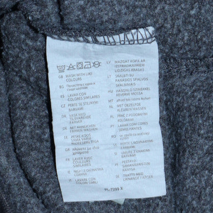 Womens UK Size M AWDis Grey Pullover Hoodie