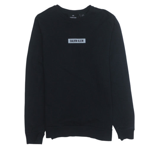 Mens UK Size S Calvin Klein Black Pullover Sweatshirt