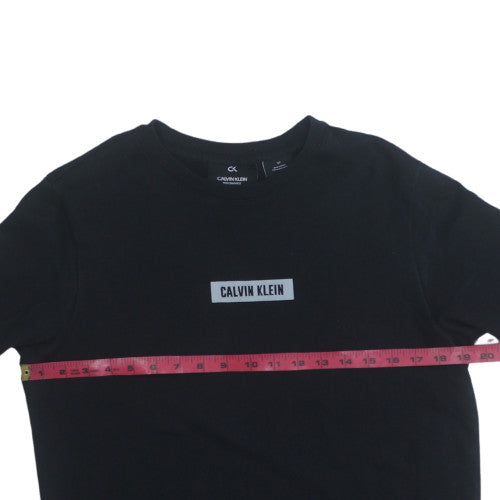Mens UK Size S Calvin Klein Black Pullover Sweatshirt