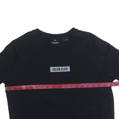 Mens UK Size S Calvin Klein Black Pullover Sweatshirt