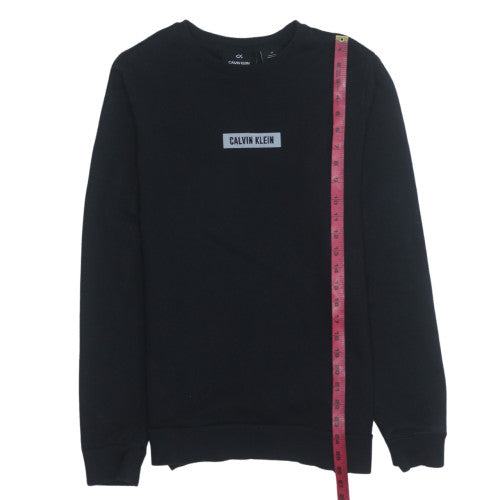 Mens UK Size S Calvin Klein Black Pullover Sweatshirt