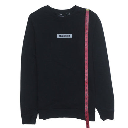 Mens UK Size S Calvin Klein Black Pullover Sweatshirt