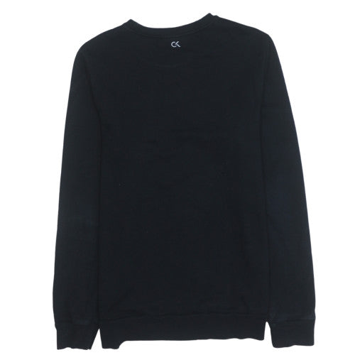 Mens UK Size S Calvin Klein Black Pullover Sweatshirt