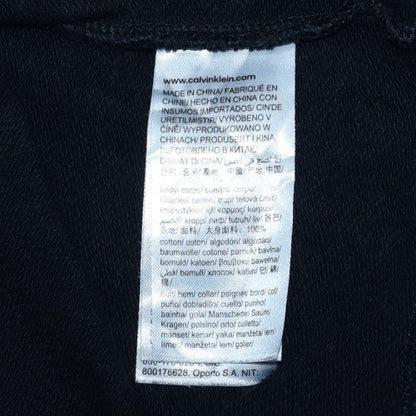 Mens UK Size S Calvin Klein Black Pullover Sweatshirt