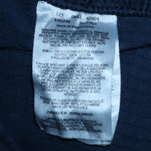 Mens UK Size XL Columbia Blue Henley Sweatshirt
