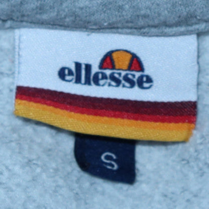 Mens UK Size S Ellesse Grey Pullover Hoodie
