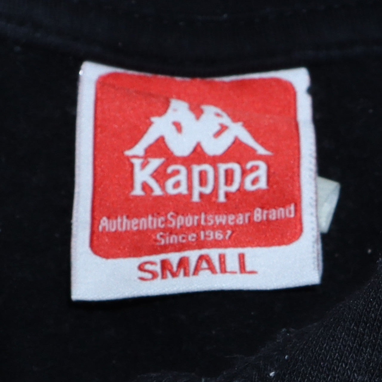 Womens UK Size S Kappa Black Pullover Hoodie