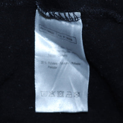 Womens UK Size S Kappa Black Pullover Hoodie