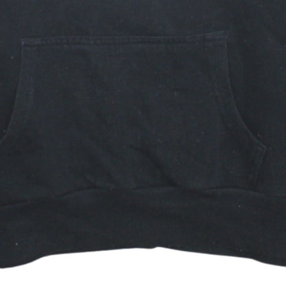 Womens UK Size S Kappa Black Pullover Hoodie