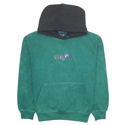 Mens UK Size M Nicce Green Pullover Hoodie
