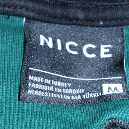 Mens UK Size M Nicce Green Pullover Hoodie