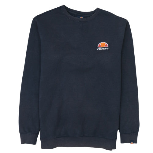 Mens UK Size M Ellesse Blue Pullover Sweatshirt