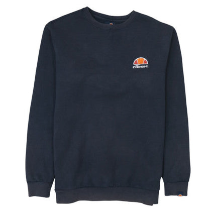 Mens UK Size M Ellesse Blue Pullover Sweatshirt