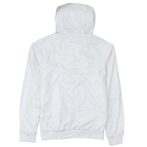 Womens UK Size S Nike White Full Zip Hoodie
