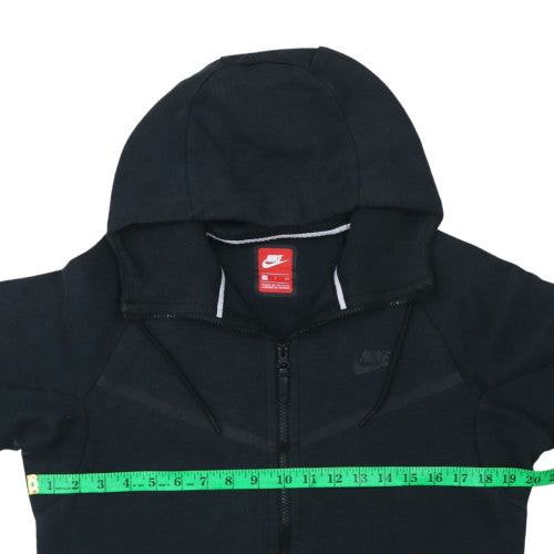 Mens UK Size S Nike Black Full Zip Hoodie