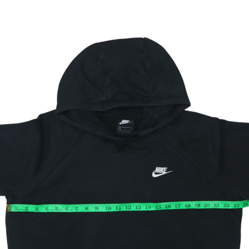 Mens UK Size L Nike Black Pullover Hoodie