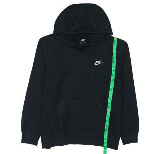 Mens UK Size L Nike Black Pullover Hoodie
