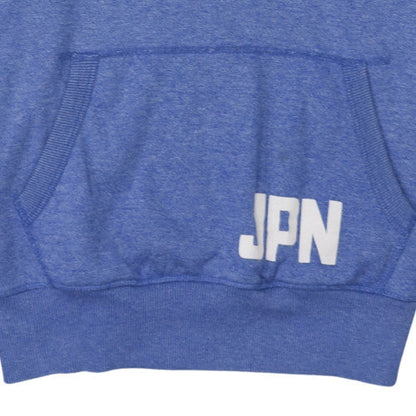 Mens UK Size M Superdry Blue Pullover Hoodie