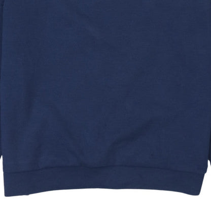 Nike Boys Blue XL Crew Neck Pullover Sweatshirt with Logo Print