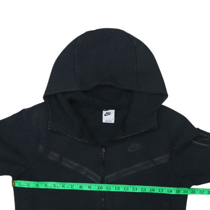 Mens UK Size S Nike Black Full Zip Hoodie