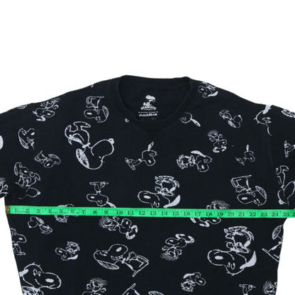 Womens UK Size L Pull&Bear Black Pullover Sweatshirt