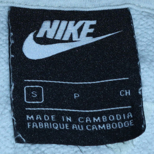 Womens UK Size S Nike Grey Pullover Hoodie