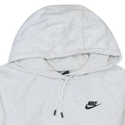 Womens UK Size S Nike Grey Pullover Hoodie